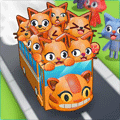 Animal Bus Traffic Jam - free online game screenshot at GumenTech