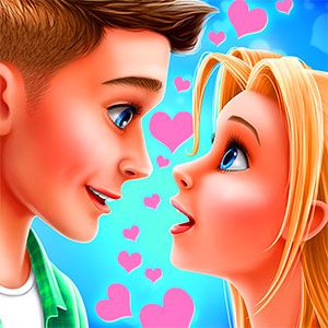Beach Kiss - free online game screenshot at GumenTech
