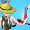 Draw Dance Battle - free online game screenshot at GumenTech
