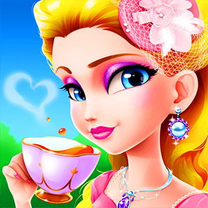 Princess Happy Tea Party Cooking - free online game screenshot at GumenTech